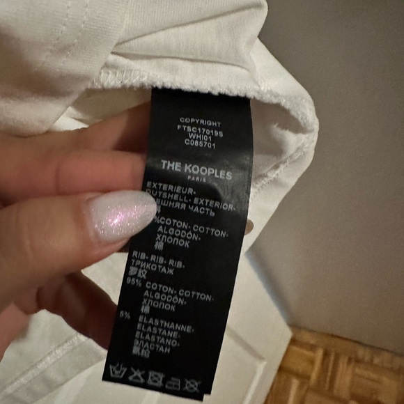 The Kooples Sport Crop Top - Picture 3 of 6